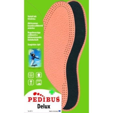 TALPBETÉT PEDIBUS DELUX bőrből készült talpbetét