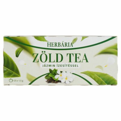 ZÖLD TEA JÁZMIN FILT.25X - frissítő zöld tea jázmin virágokkal