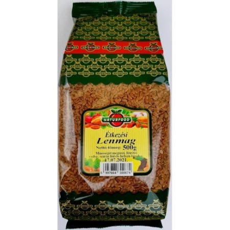 LENMAG NATURFOOD 500G - Egészséges lenmagtermék