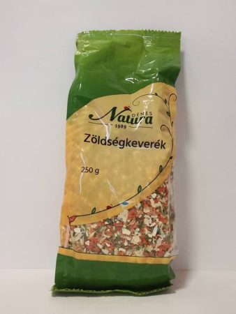 Zöldségkeverék natura 250g bio minőségű zöldségkeverék