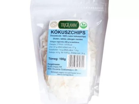 Bio nyers kókusz chips 100g