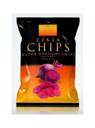 CÉKLA CHIPS 40G RÓNA - Egészséges bio cikória chips