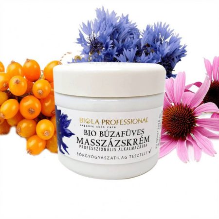 BÚZAFÜVES MASSZÁZSKRÉM 100ML - búzafű illatú masszázskrém
