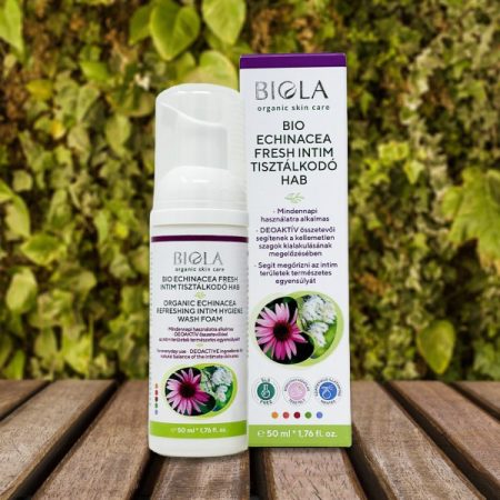 Echinacia tisztító hab 50 ml - természetes immunitás támogatás