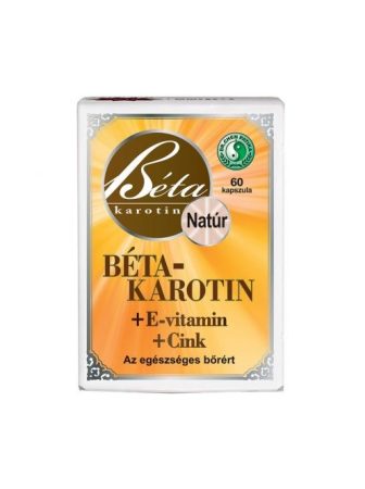 BÉTA KAROTIN+E VIT+CINK 60X