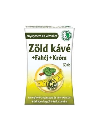 ZÖLD KÁVÉ+FAHÉJ+KROM KAPSZ. 60X