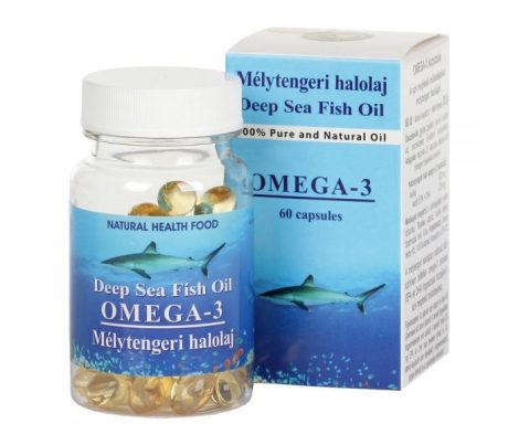 Omega-3 mélytengeri halolaj kapszulák