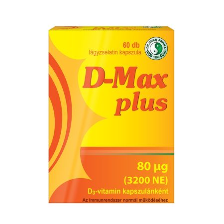 D-MAX PLUSZ D-3VIT 60X kapszulák