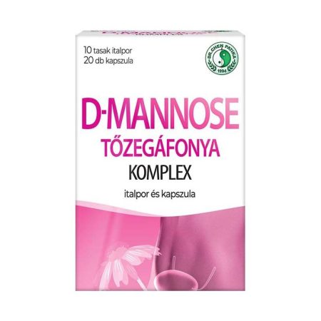 D-MANNOSE+TŐZEGÁFONYA KOMPLEX termék kép
