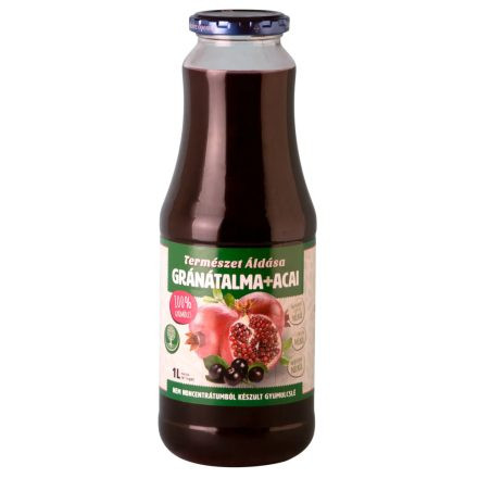 Gránátalma- Acai gyümölcslé 1L