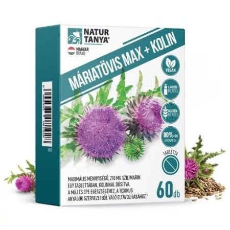 MÁRIATÖVIS MAX+KOLIN 60X étrend-kiegészítő kapszulák