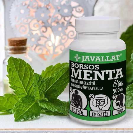 Borsos Menta Herba kapszulák