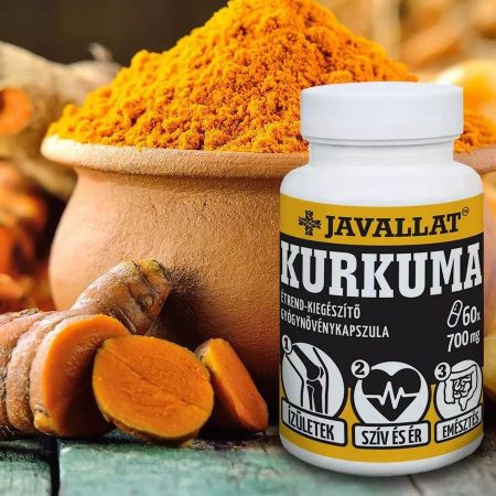 KURKUMA GYÖKÉR KAPSZULA 60X JAVALLAT