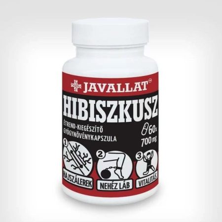 Hibiszkusz virág csészélevél kapszula