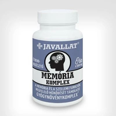 JAVALLAT MEMÓRIA KOMPLEX 60X étrend-kiegészítő tabletta