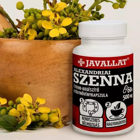 Alexandriai Senna gyógynövény kapszula