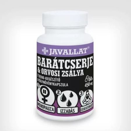 BARÁTCSERJE&ORVOSI ZSÁLYA KAPSZULÁK