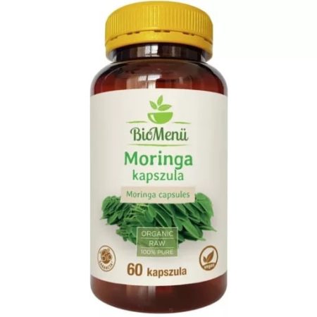 Moringa kapszulák bio kiegészítővel