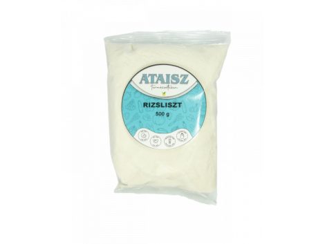 ATAISZ RIZSLISZT 500G - Gluténmentes, bio rizsliszt