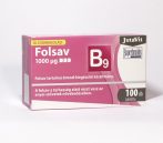 FOLSAV B-9 VITAMIN 1000NG 100X