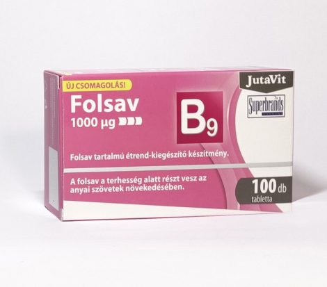 FOLSAV B-9 VITAMIN 1000NG 100X