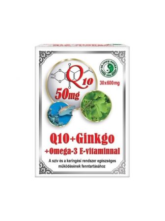 q10+ginkó+omega3+vit. E ch 30x