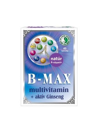 B-MAX MULTV.+ACTIV GINSENG 40X