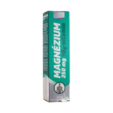 Magnézium 250mg+B6 20X ptbl. tabletta
