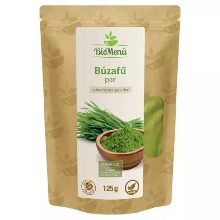 BIO BÚZAFŰ POR 125G - egészséges életmód támogatása