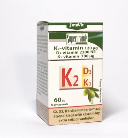 JUTAVIT K2+K1+D3 VITAMIN 60X