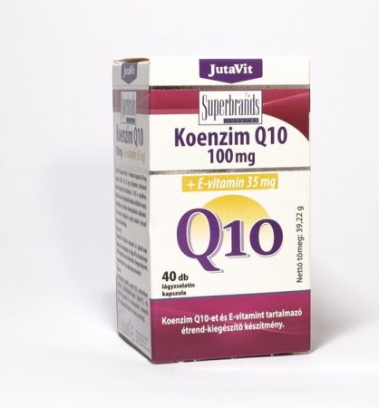 JUTAVIT Q10 100MG+E-VIT.35MG 40X