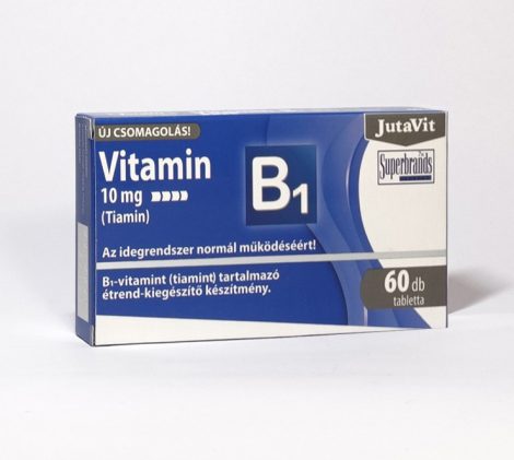 JUTAVIT B1-VITAMIN/TIAMIN 10MG 60X