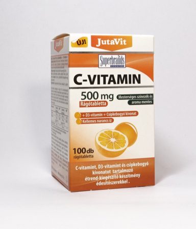 JUTAVIT C-VIT. 500MG 100X RÁGÓTABLETTA