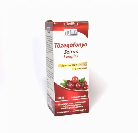 JUTAVIT Tõzegáfonya Szirup Komplex 150ml termékfotó