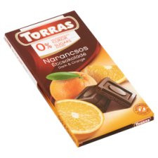 TORRAS GM.DIAB.NARANCSOS ÉTCSOKOLÁDÉ 75G