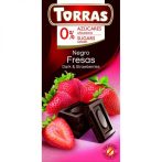 Étcsokoládé Epres 75Gr Torras Diabetikus Gluténmentes