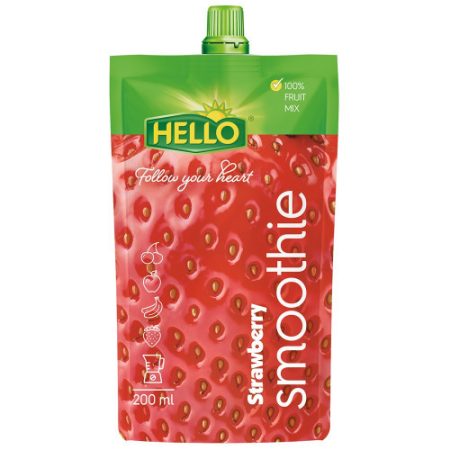 HELLO SMOOTHIE EPER 200ML - frissítő bio smoothie