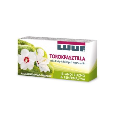LUUF torokpasztilla bodza ízű - 20 darab